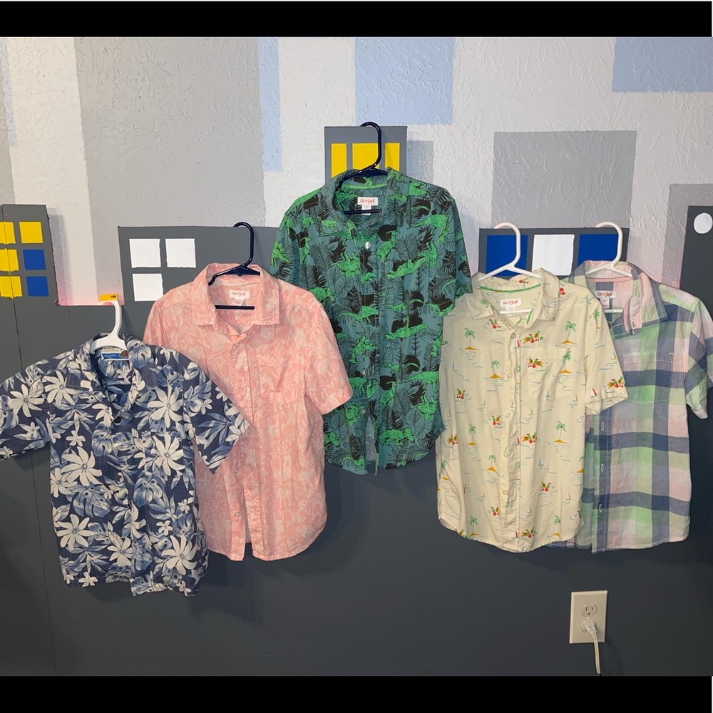 Lot of Boys Button up Casual Shirts